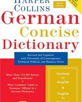 GERMAN CONCISE DICTIONARY