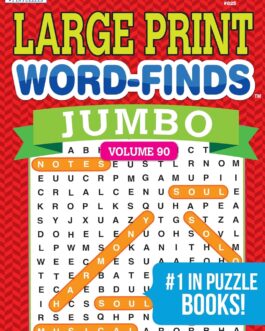 Large Word find puzzle book