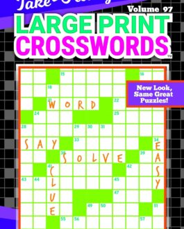 Pocket size  crossword puzzle book -8″ x 5″