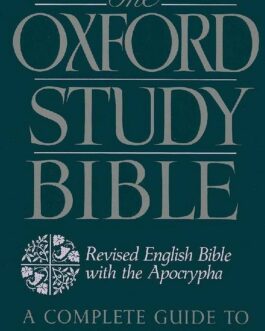 THE OXFORD STUDY BIBLE