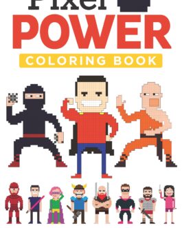 PIXEL POWER COLOURING BOOK