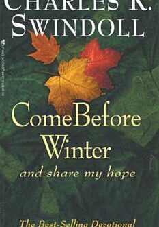 COME BEFORE WINTER and share my hope